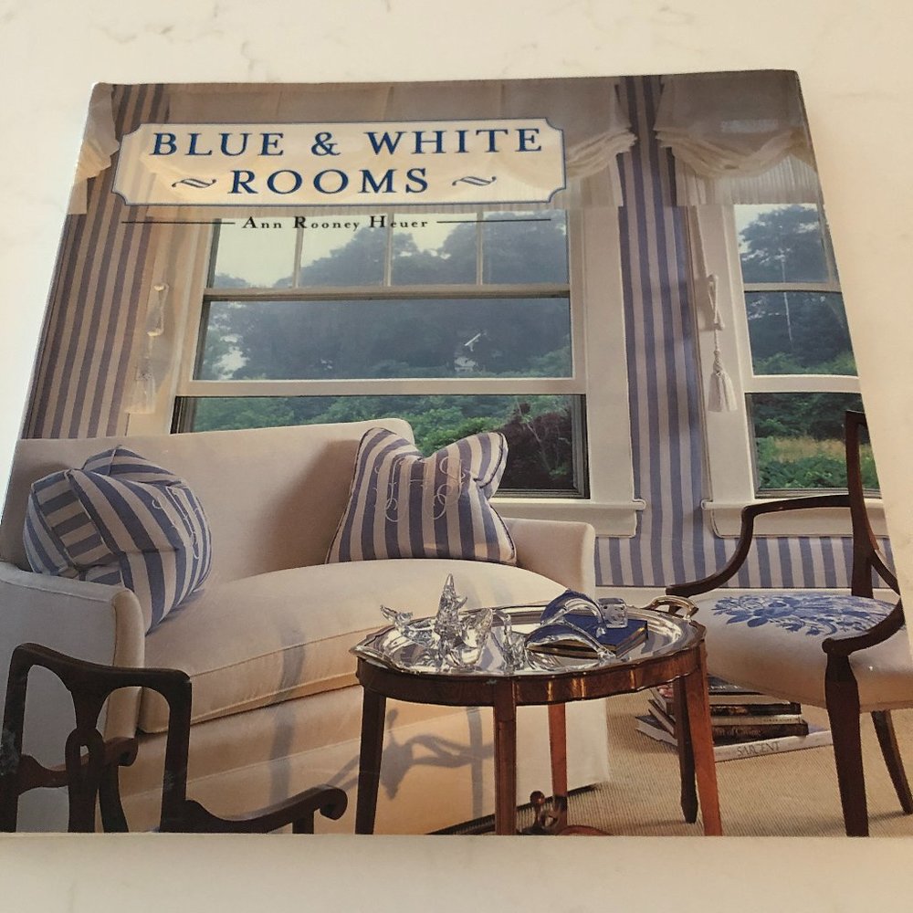 Blue and White Rooms Barnes and Noble Book